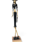 Bronze soclé 55 cm noir n°3 