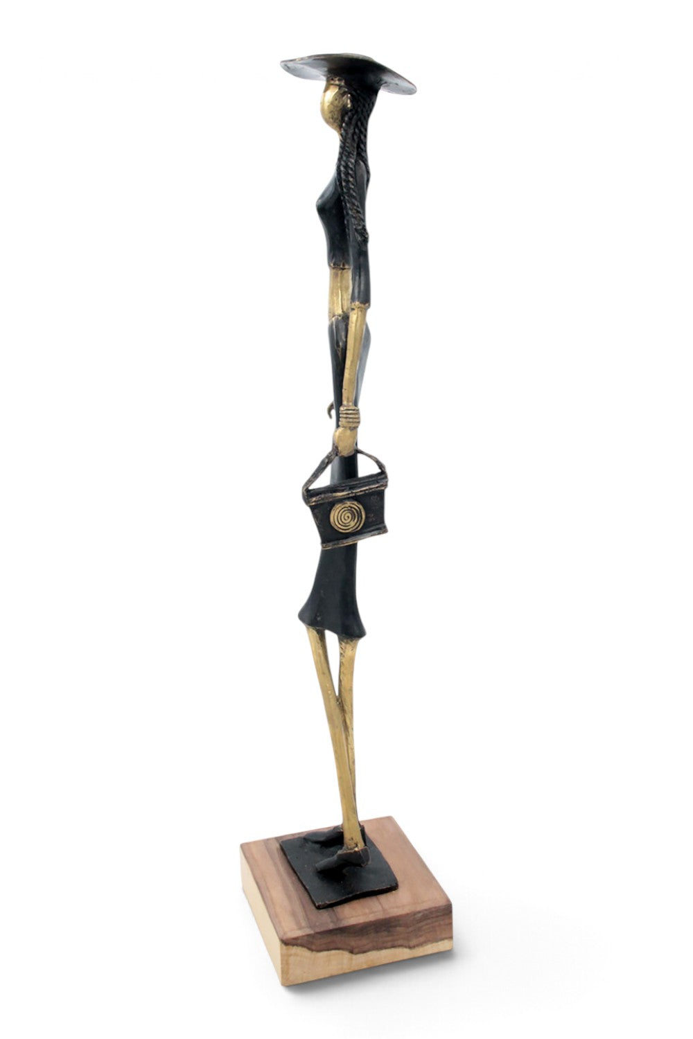 Bronze soclé 55 cm noir n°3 