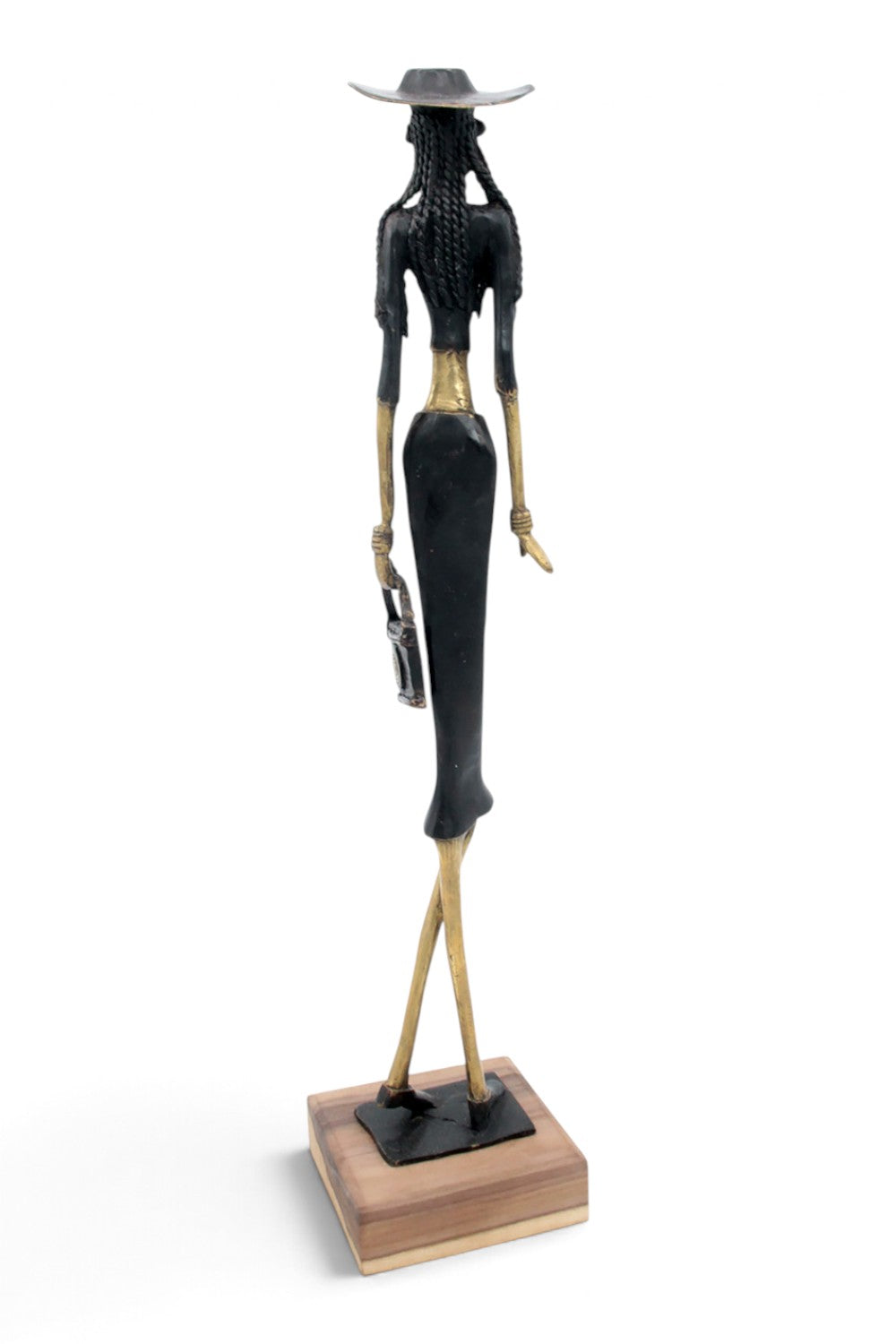 Bronze soclé 55 cm noir n°3 