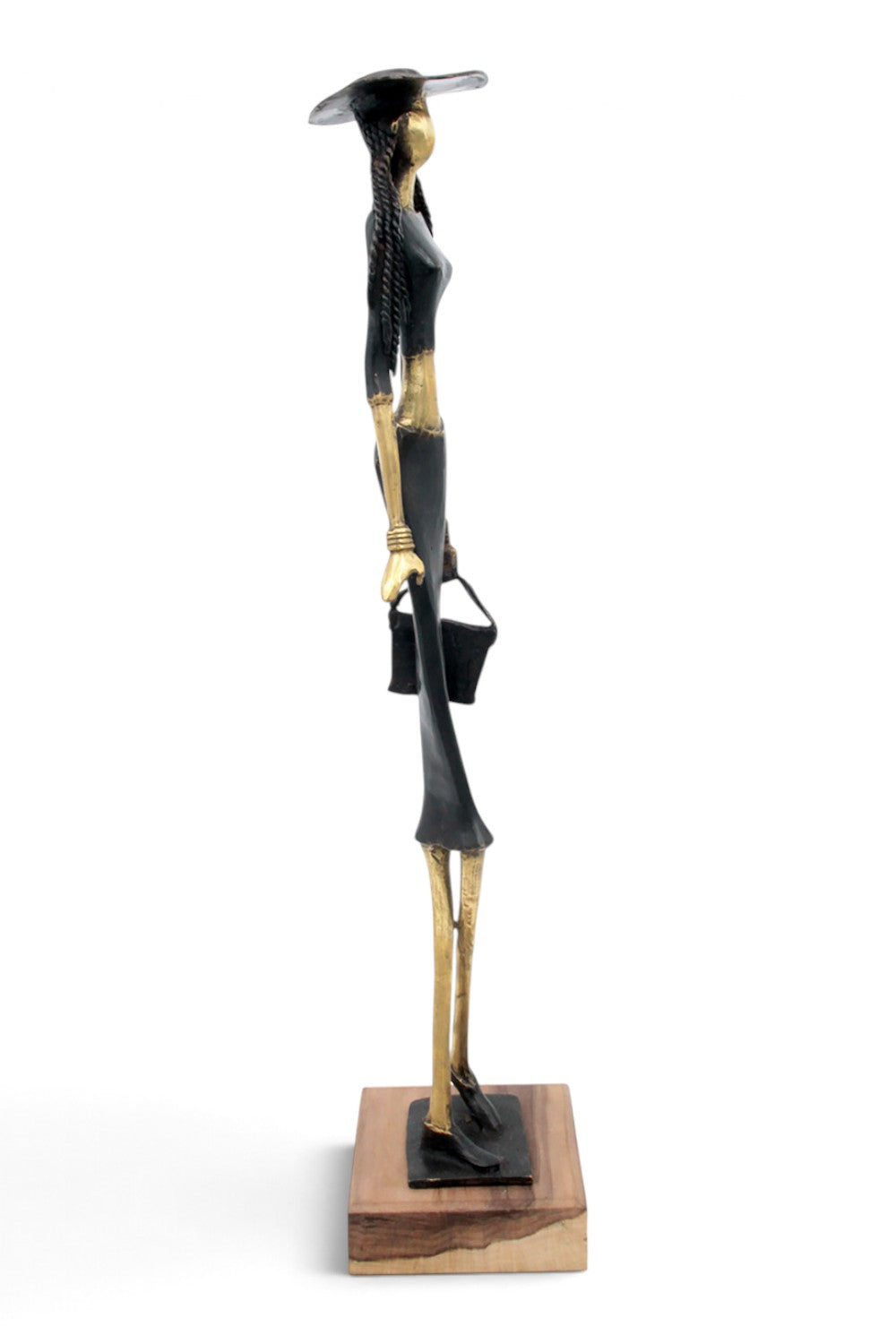 Bronze soclé 55 cm noir n°3 