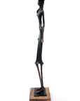 Bronze soclé 55 cm noir n°4 