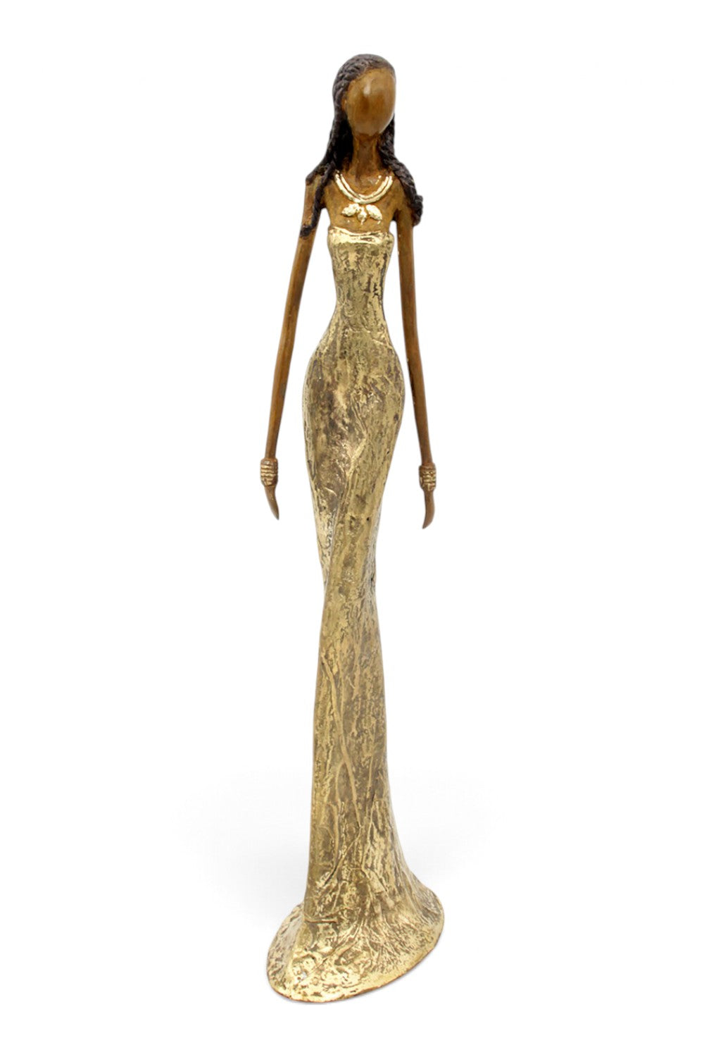 Bronze Issouf 55 cm doré n°1 
