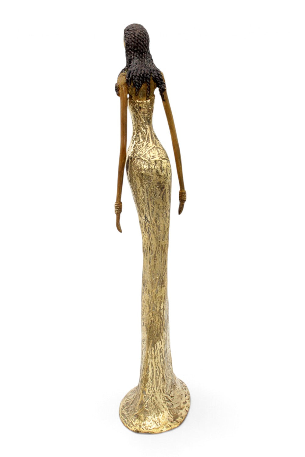 Bronze Issouf 55 cm doré n°1 
