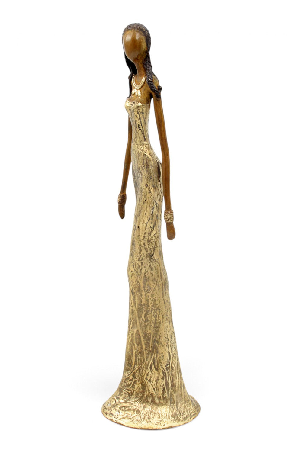 Bronze Issouf 55 cm doré n°1 