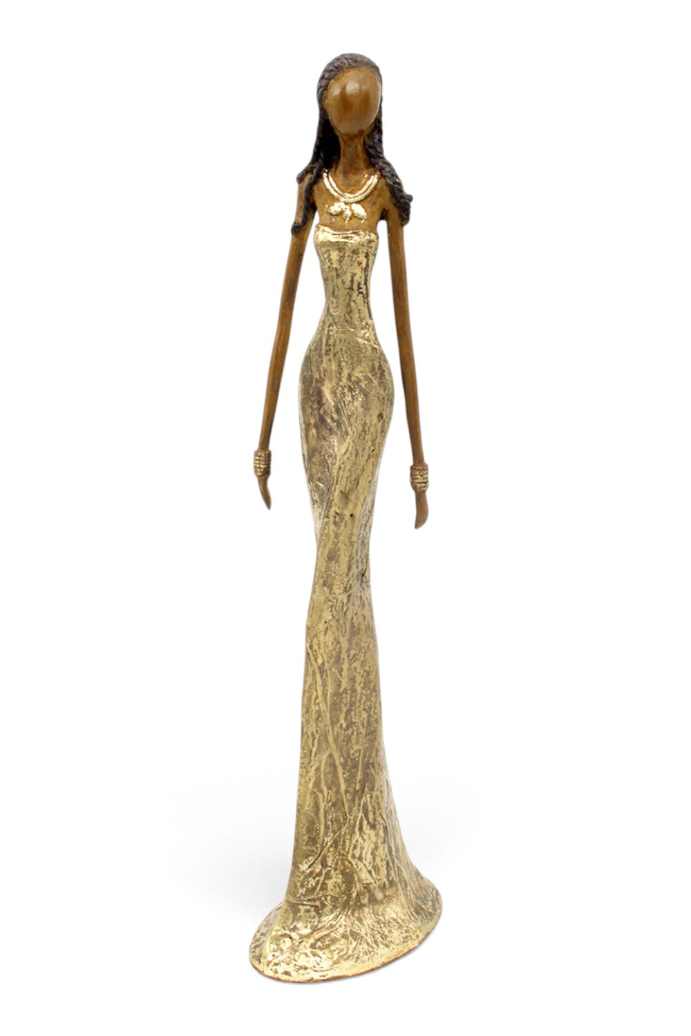 Bronze Issouf 55 cm doré n°1 