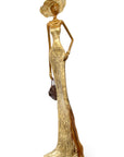 Bronze Issouf 55 cm doré n°2 