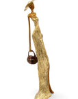 Bronze Issouf 55 cm doré n°2 