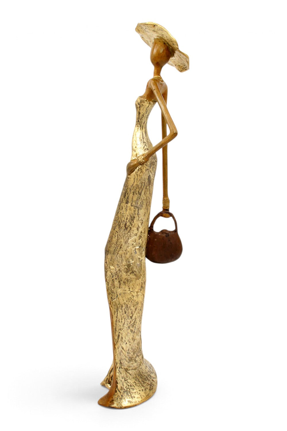 Bronze Issouf 55 cm doré n°2 