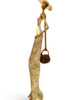 Bronze Issouf 55 cm doré n°2 