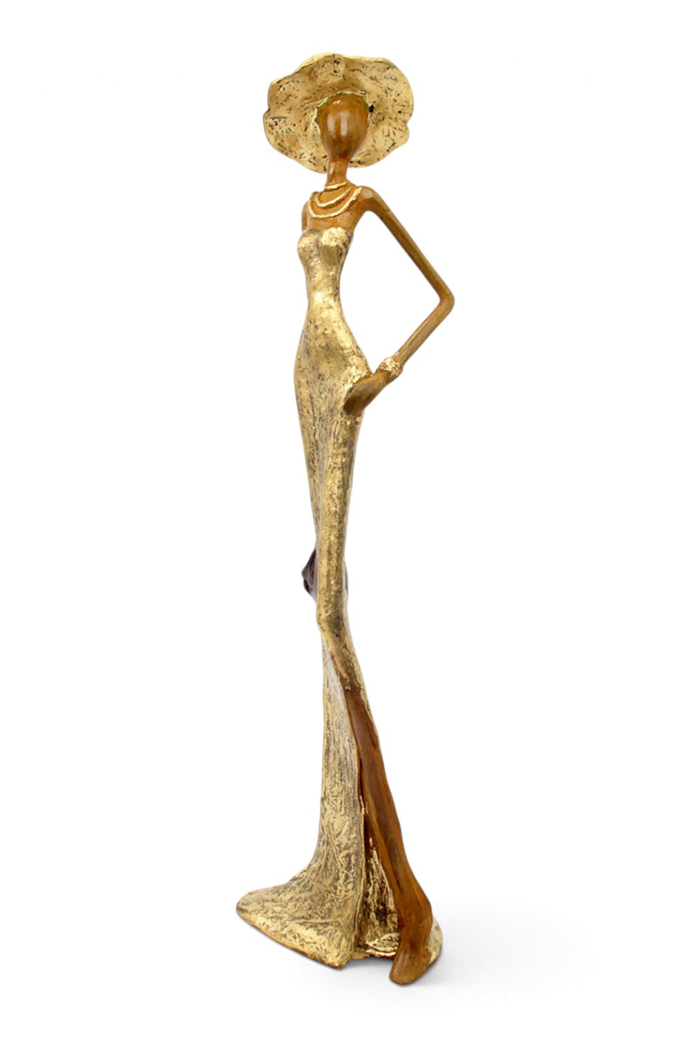 Bronze Issouf 55 cm doré n°2 