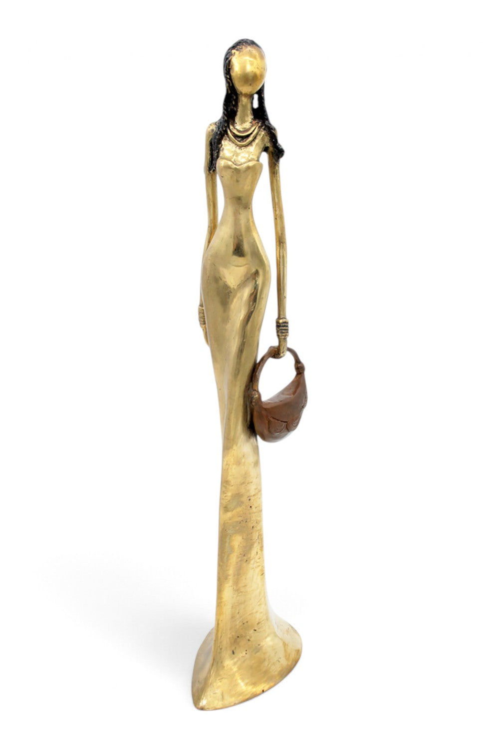 Bronze Issouf 55 cm doré n°3 