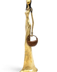 Bronze Issouf 55 cm doré n°3 