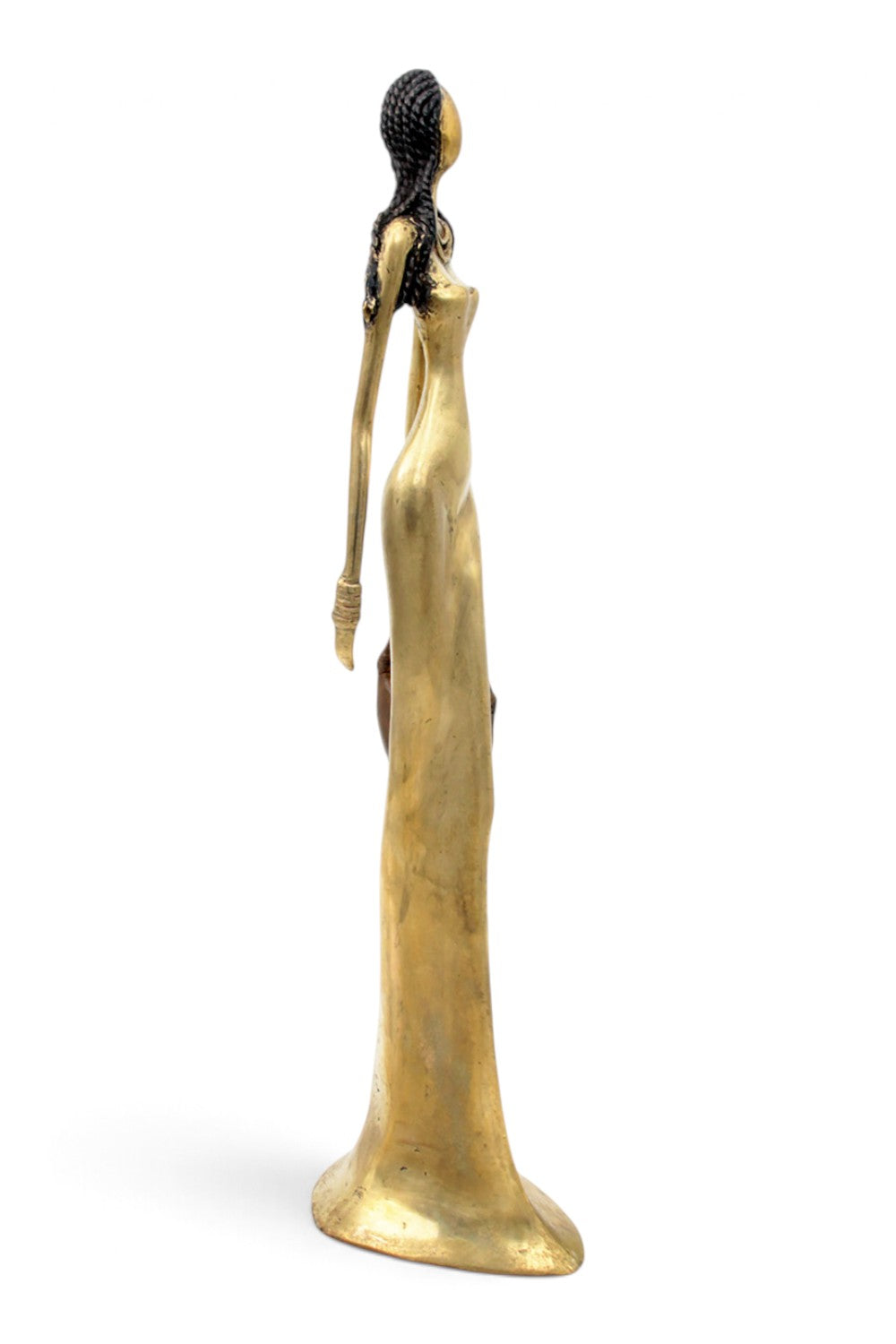 Bronze Issouf 55 cm doré n°3 