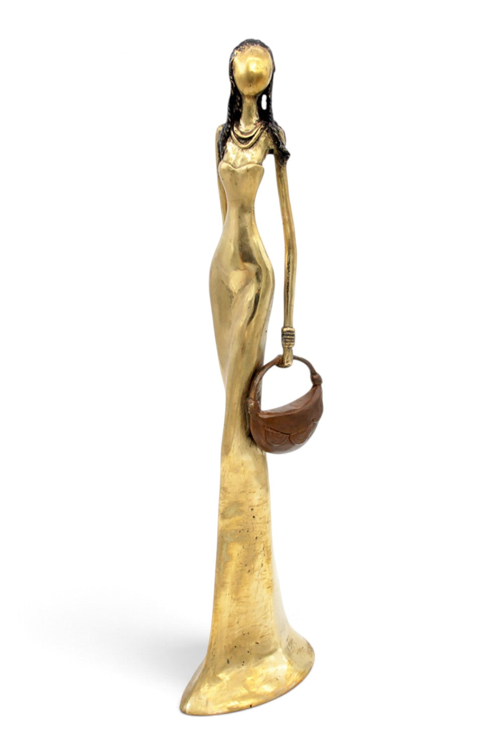 Bronze Issouf 55 cm doré n°3 
