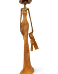 Bronze Issouf 55 cm marron n°5 