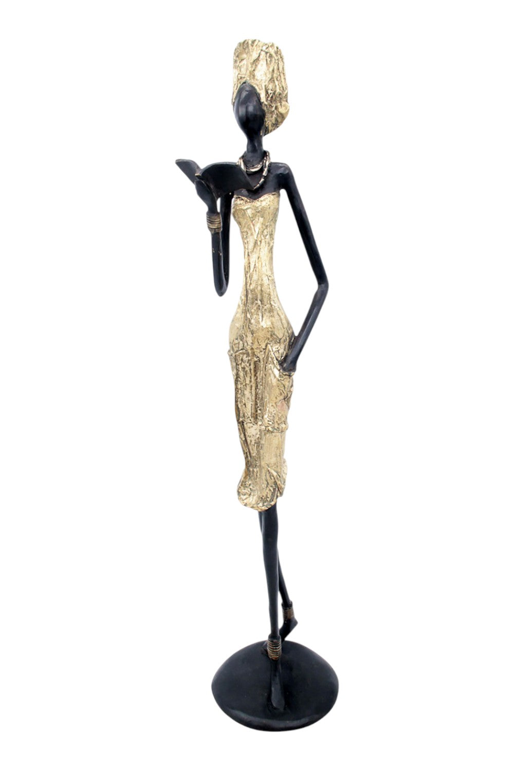 Bronze Issouf 70 cm doré n°2 