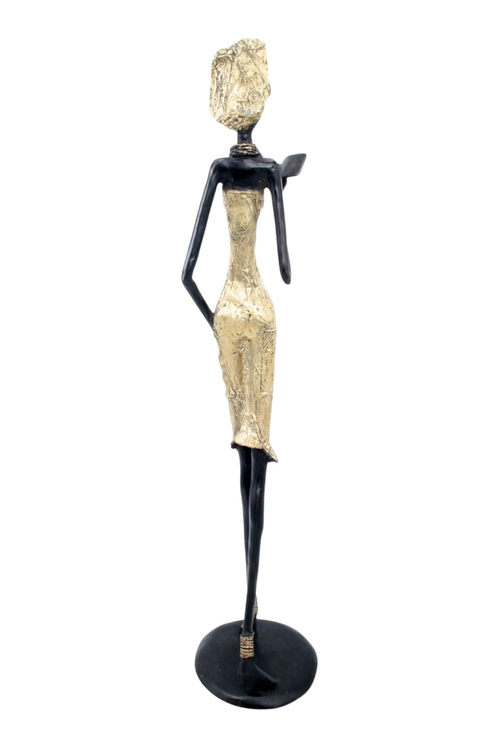 Bronze Issouf 70 cm doré n°2 