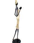 Bronze Issouf 70 cm doré n°2 
