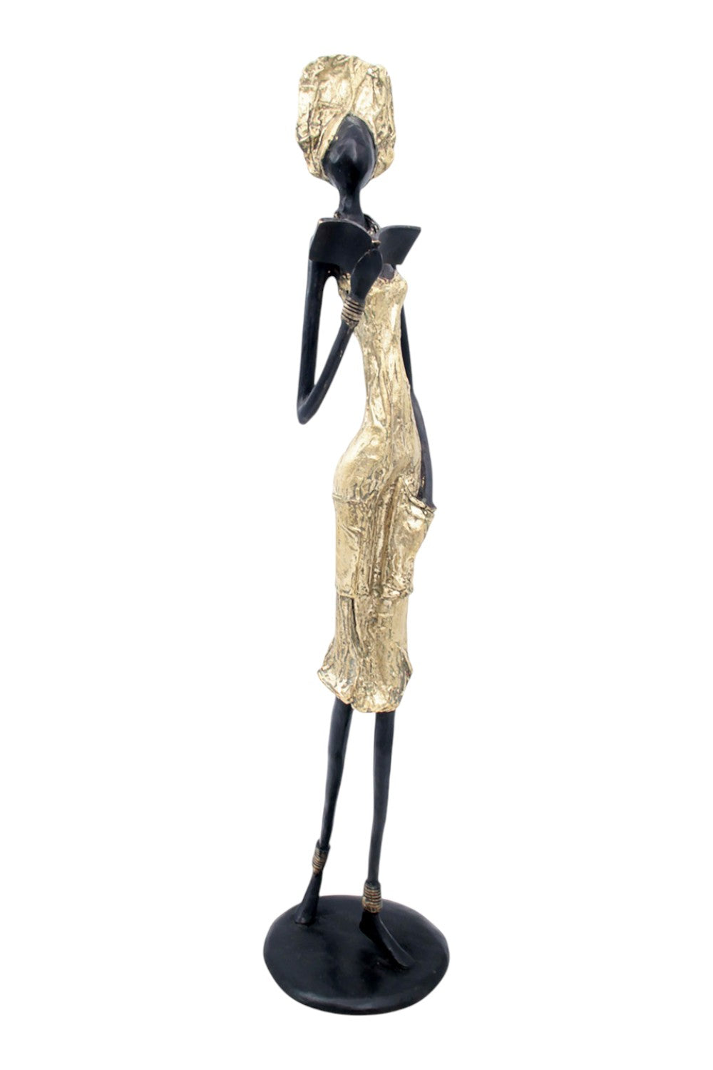 Bronze Issouf 70 cm doré n°2 
