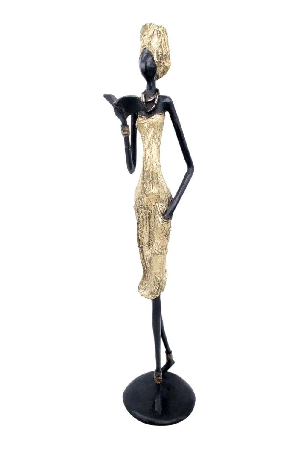 Bronze Issouf 70 cm doré n°2 
