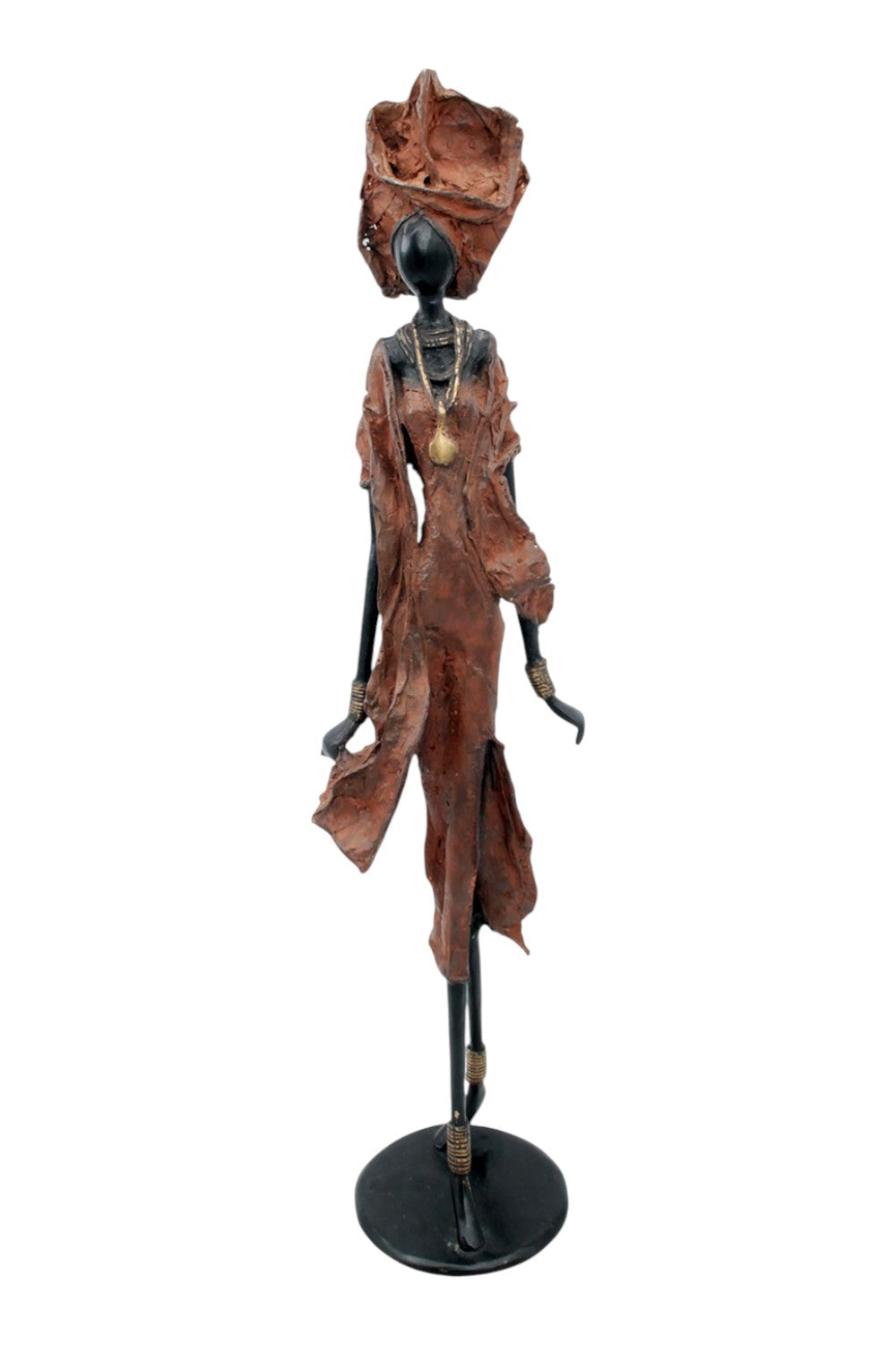 Bronze Issouf 70 cm marron n°2 