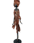 Bronze Issouf 70 cm marron n°2 