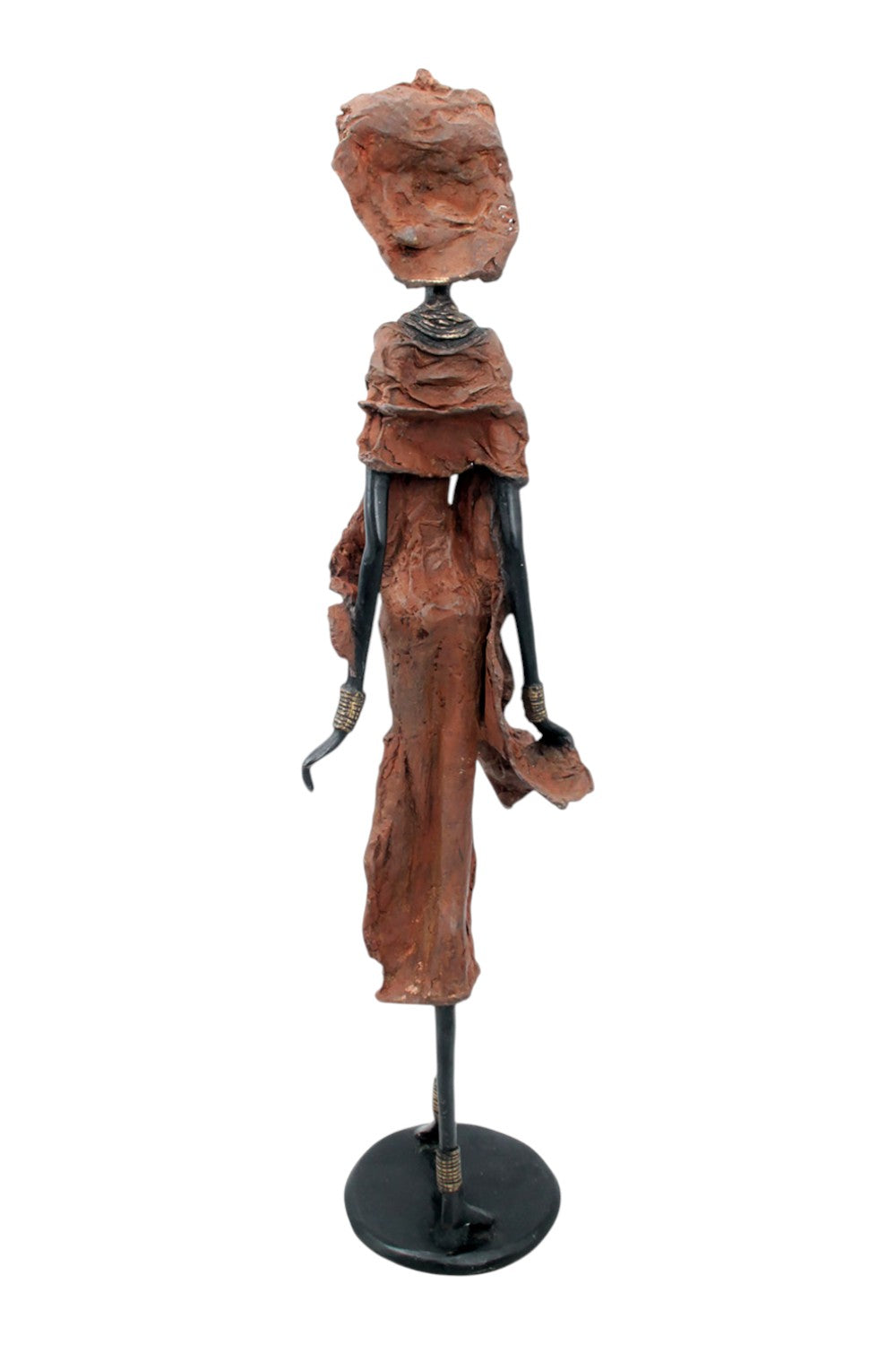 Bronze Issouf 70 cm marron n°2 