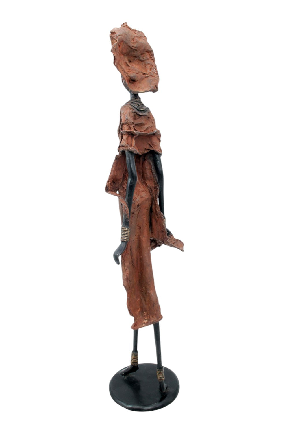 Bronze Issouf 70 cm marron n°2 
