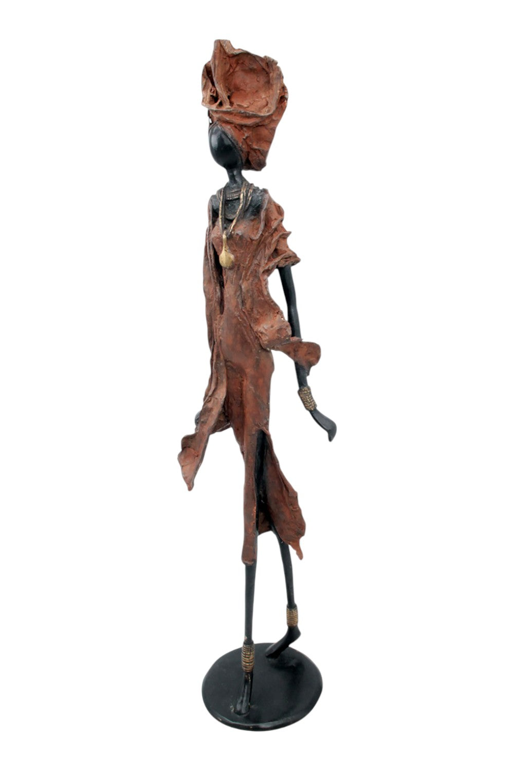 Bronze Issouf 70 cm marron n°2 