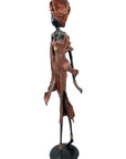 Bronze Issouf 70 cm marron n°2 