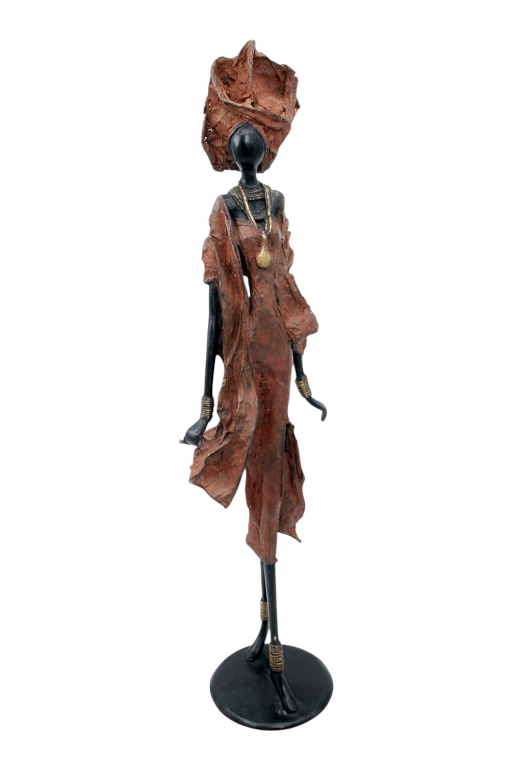Bronze Issouf 70 cm marron n°2 