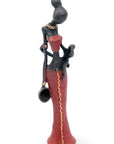 Bronze Mohamadi Dermé 30 cm rouge n°3 