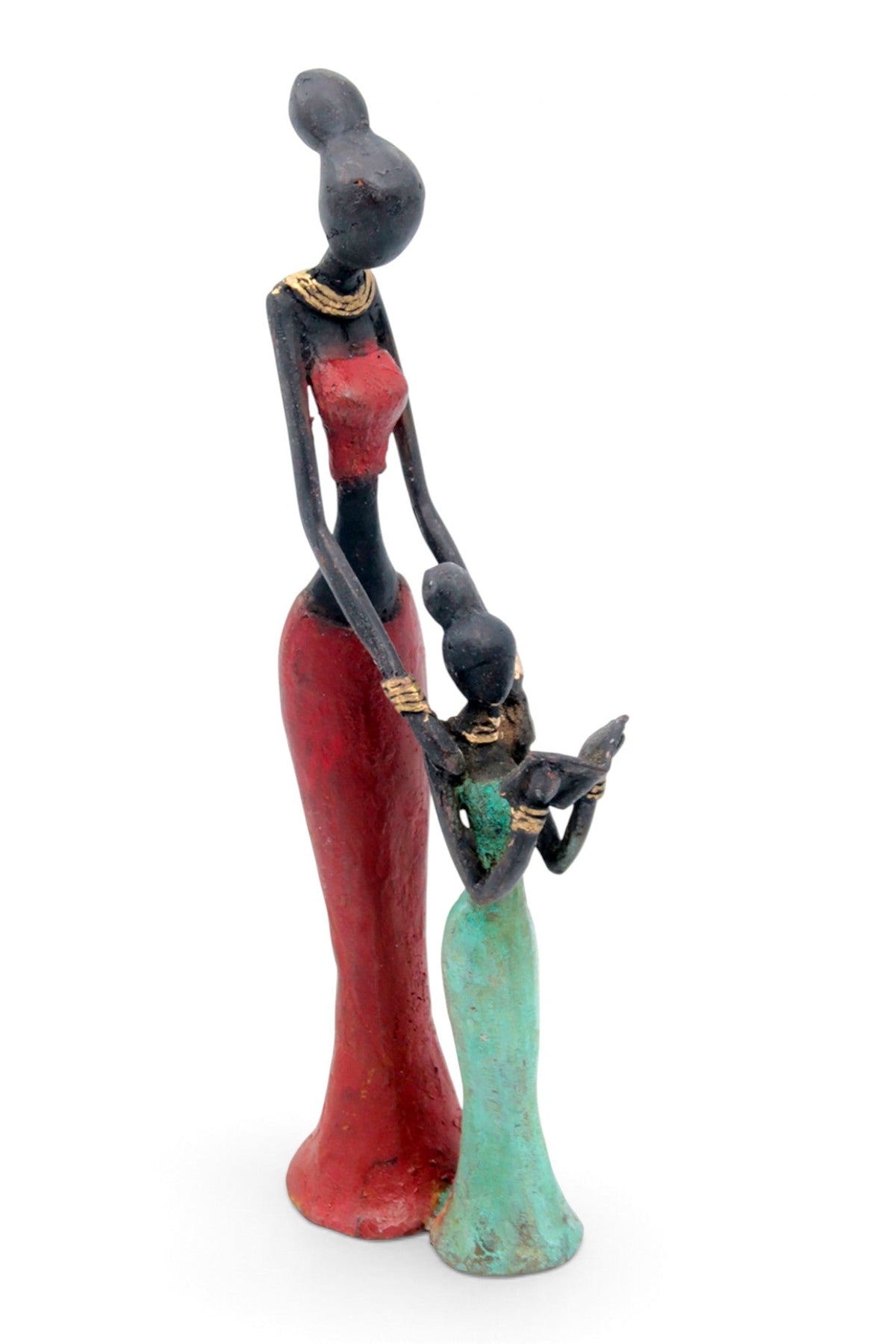 Bronze Mohamadi Dermé 30 cm rouge n°4 