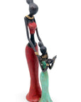 Bronze Mohamadi Dermé 30 cm rouge n°4 
