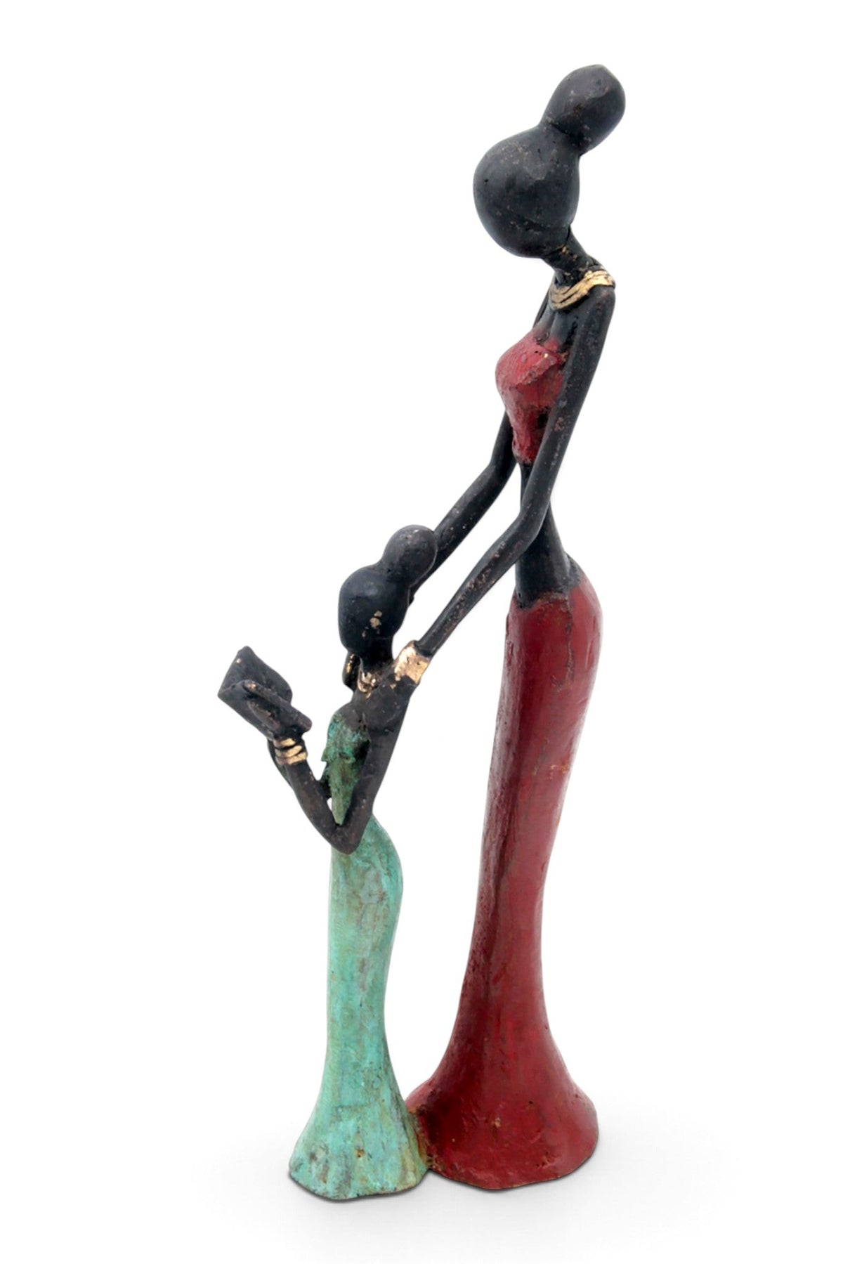 Bronze Mohamadi Dermé 30 cm rouge n°4 