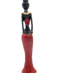 Bronze Mohamadi Dermé 30 cm rouge n°4 