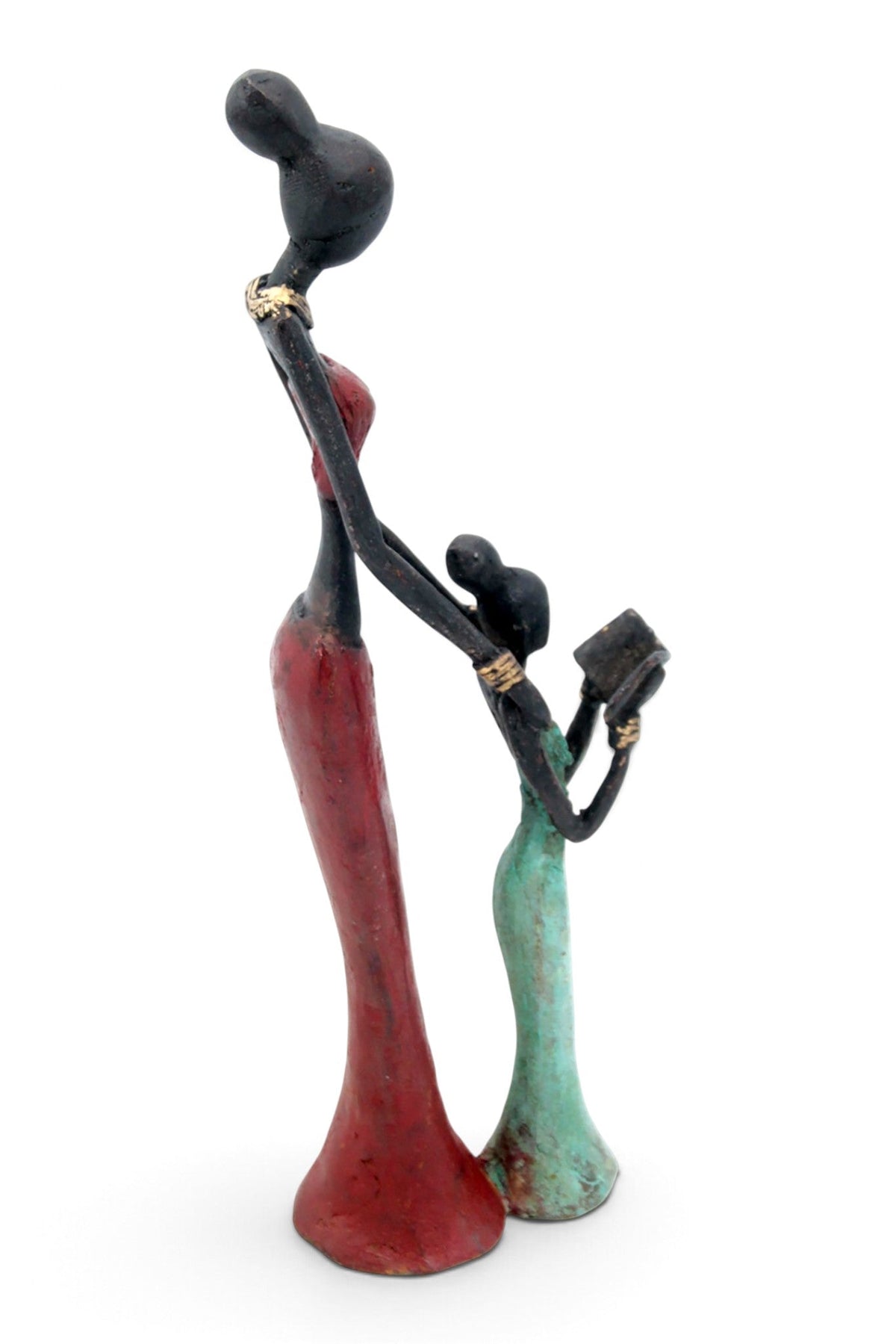 Bronze Mohamadi Dermé 30 cm rouge n°4 