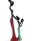 Bronze Mohamadi Dermé 30 cm rouge n°4 