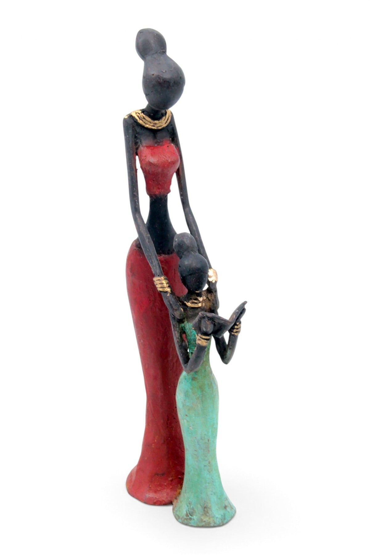 Bronze Mohamadi Dermé 30 cm rouge n°4 
