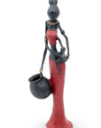 Bronze Mohamadi Dermé 30 cm rouge n°5 
