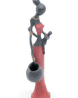 Bronze Mohamadi Dermé 30 cm rouge n°5 