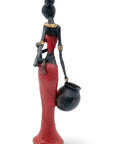 Bronze Mohamadi Dermé 30 cm rouge n°5 