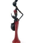 Bronze Mohamadi Dermé 30 cm rouge n°5 