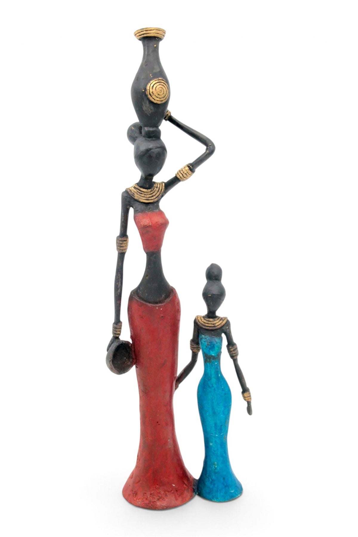 Bronze Mohamadi Dermé 30 cm rouge n°6 