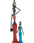 Bronze Mohamadi Dermé 30 cm rouge n°6 
