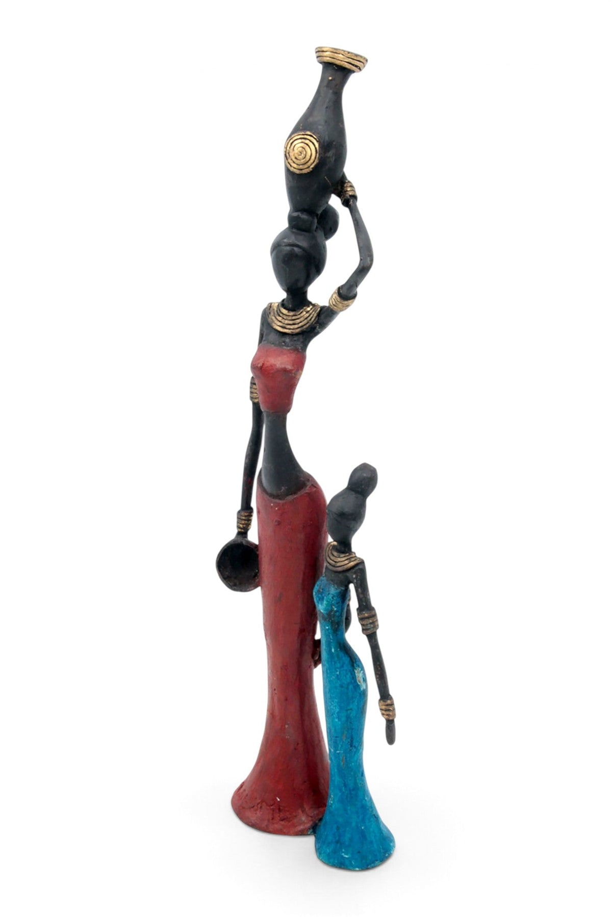 Bronze Mohamadi Dermé 30 cm rouge n°6 