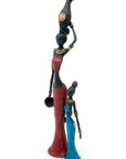 Bronze Mohamadi Dermé 30 cm rouge n°6 