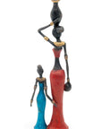 Bronze Mohamadi Dermé 30 cm rouge n°6 