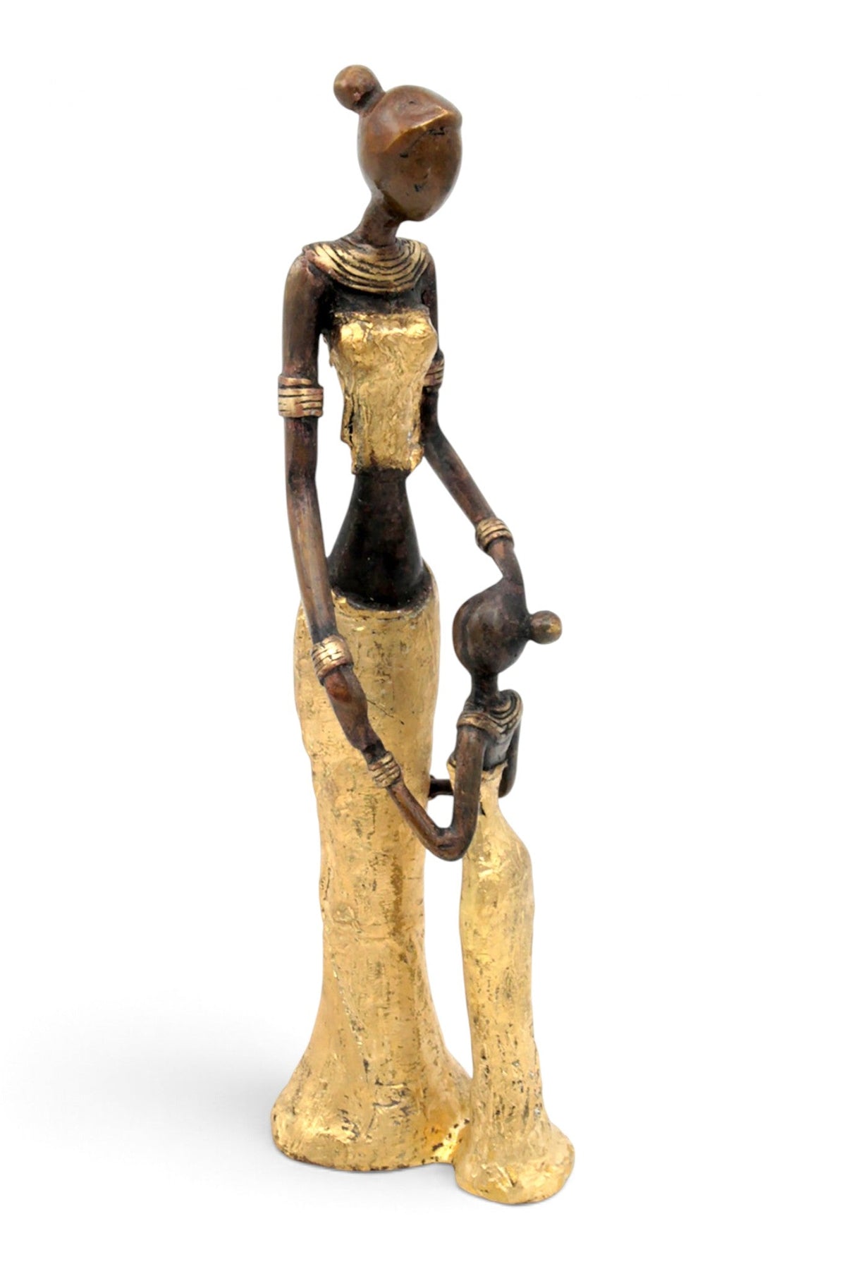Bronze Mohamadi Dermé 30 cm doré n°1 