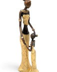 Bronze Mohamadi Dermé 30 cm doré n°1 